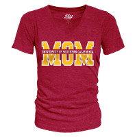 USC Trojans Women's Cardinal Univ of So Cal Mom T-Shirt